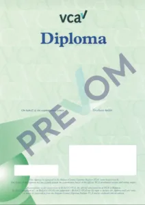 VCA diploma